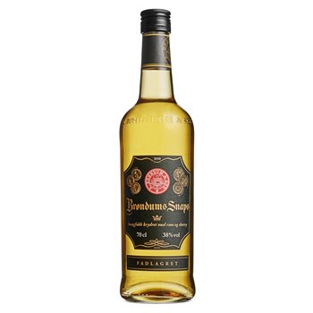 Butoiul Brøndums în vârstă de 38% 0,7 l.
