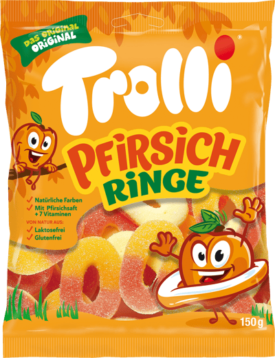 Trolli Pfirsichrining 150 g
