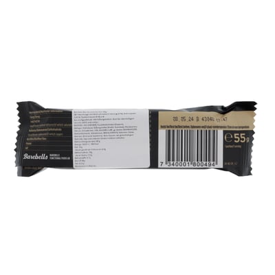 Barbells barras karamel anacardo 55g