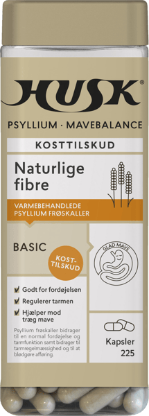 Husk Psyllium Mavalance 225 Kapsler