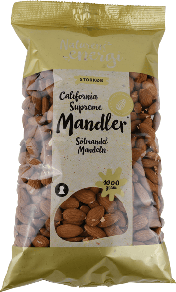 Naturens Energi Mandler 1000 g