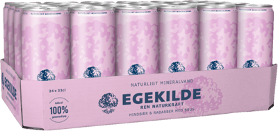 Egekilde Hindbær y Rabarber 24x033 L