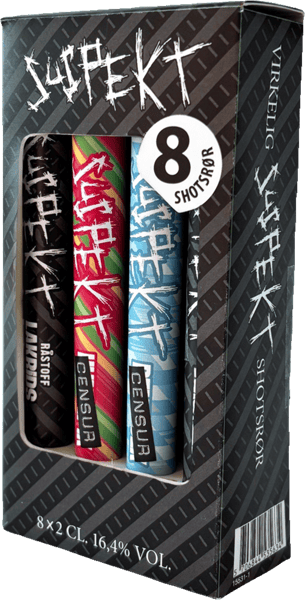 Suspekt Rør mix 8-pk 164% 02l