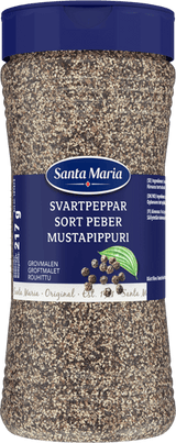 Santa Maria Sort Peber Groftmalet 217g
