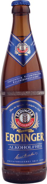 Erdinger Weissbier Alkoholfri 05 l + pant