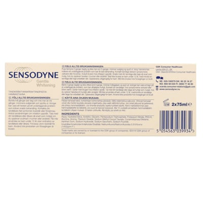Sensodyne Albening 2 x 75 ml