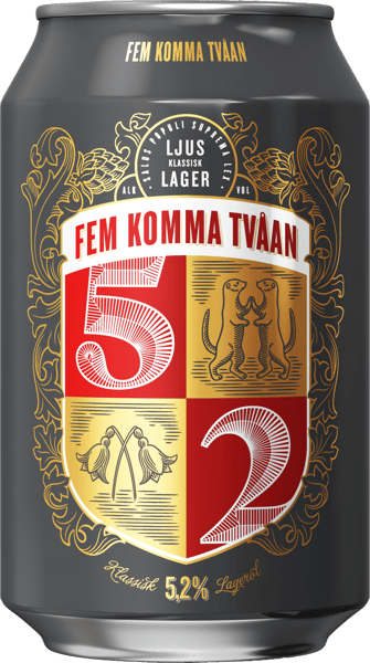 Fem Komma Tvåan 52% 24x033 l