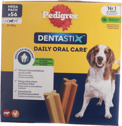 Pedigree Dentastix Til Mellem Hunde 56 Stk