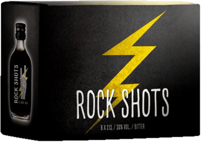 Rock Shot Liqourice 30% 6 x 2cl