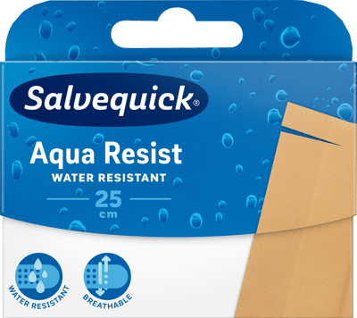 Salvequick Aqua Resist 12x25 cm