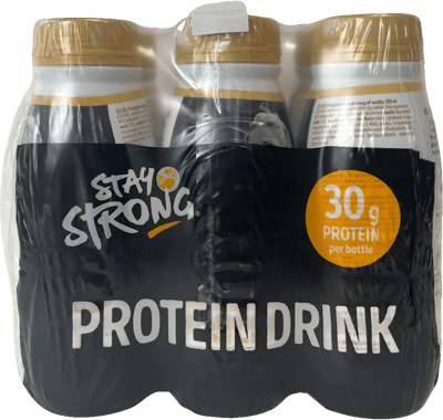 Proteindrik vanilje forbli sterk 6x500 ml