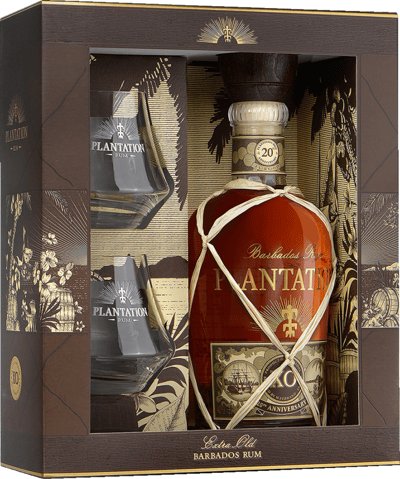 Rum Plantation Barbados Extra Old 20 40% 07 l Gaveæske