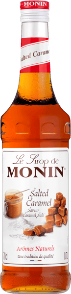 Monin Saltet Karamel Sirup 07 l