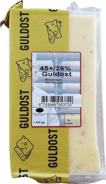 45+ Neutral Guld m k 1400 g