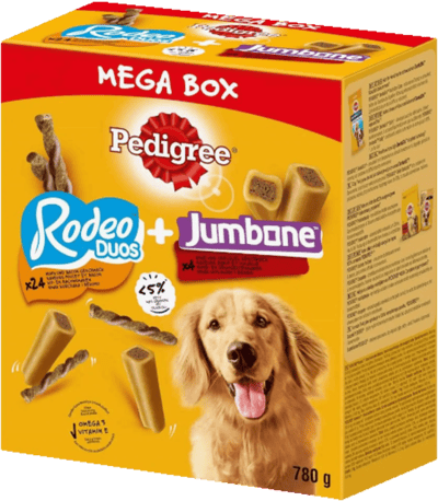 Pedigree Jumbone & Rodeo 780 g