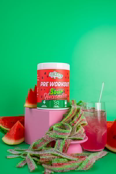 Wispy Pre Workout Sour Watermelon 350 g