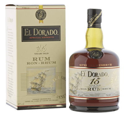 El Dorado 15YO 43% 07 L