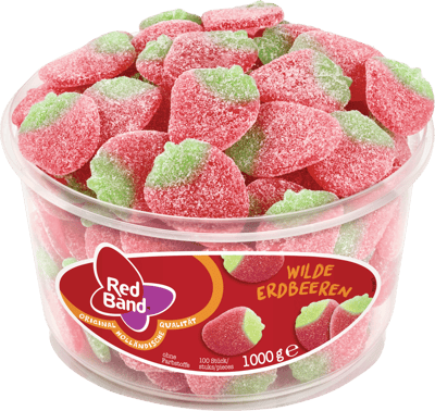 Rote Band Jordbær 1000 g