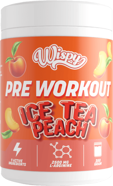 Wispy Pre Workout Ice Tea Peach 350 g