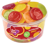 Trupa roșie Vingummi Smilies 1200 g
