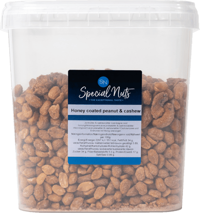 Peanuts & Cashews Honey Coated 2200 g