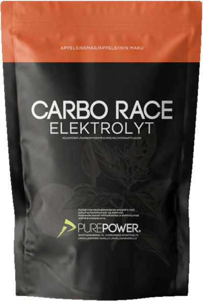 Purepower Carbo Race Elektrolyt Appelsin 1 kg