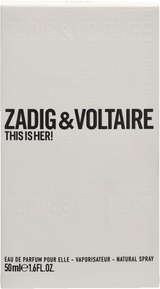 ¡Zadig y Voltaire, esta es ella! EDP ​​50 ml