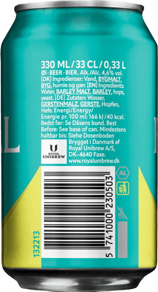 Royal IPA 46% 18x033l ds