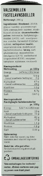 Fastalavnsboller Valsemøllen 390 G