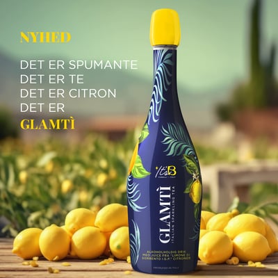 Glamtí mousserende te citron 075L 5%