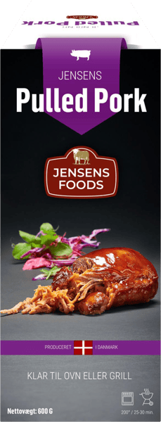 Jensen tiró de cerdo 600 g