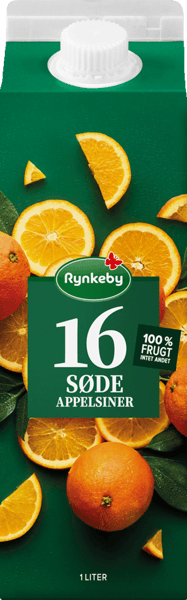 Rynkeby 16 Juice Søde Appelsiner 1L
