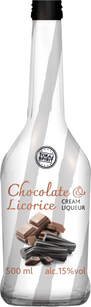 Crema aromatizzato al cioccolato e liquore liquore 15% 05L