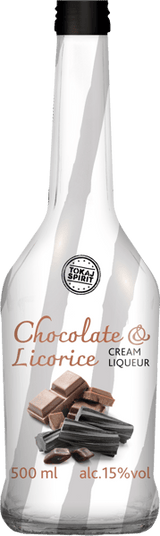Crema aromatizzato al cioccolato e liquore liquore 15% 05L