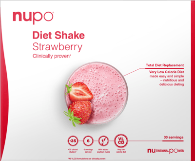 Nupo Diet Shake Value Pack - Strawberry 30 Port