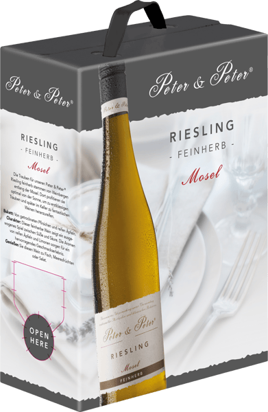 Peter & Peter Riesling Feinherb 3 l BIB