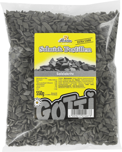Salmiak Pastiller Rexim 550g