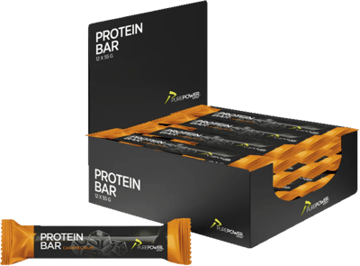 PurePower Proteinbar m Karamel Rom  55 g