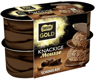 Nestle Gold Mousse Schoko 4x57G