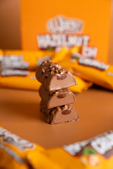Crunch di nocciola di proteina di proteina Wileppy 58 g