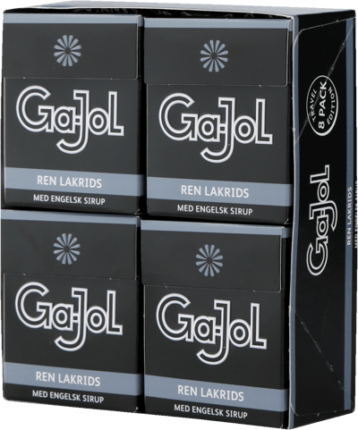 Ga-jol ordin ren lakrids 8x23 g