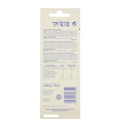Pez refill 6-pak 51 g