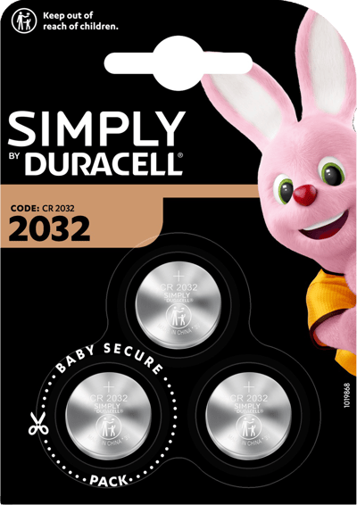Duracell helt enkelt CR2032 B3