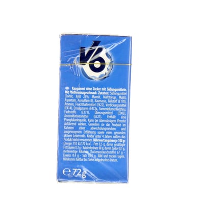 V6 Strong Mint Økonomipakke 72 g