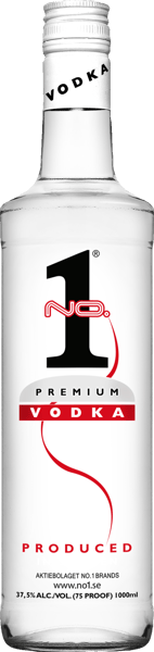 No1 Premium Vodka 375% 1 l
