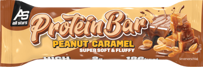 All Stars Soft Protein Bar Peanut Karamel 50G