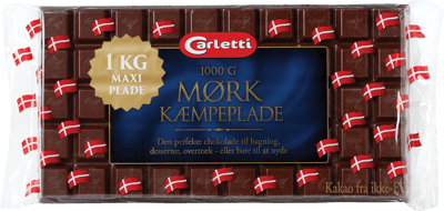 Carletti Kæmpeplade maxi 1000 g