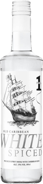 NO1 Caraibi bianchi speziati con rum 35% 1 l