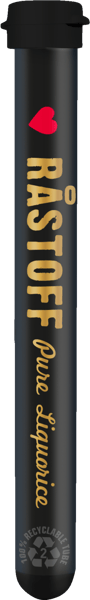 Råstoff Pure Liquorice rør 002l 164%