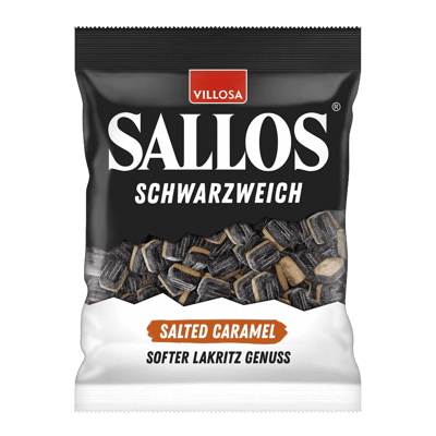 Sallos Schwarzweich Salted Caramel 200g